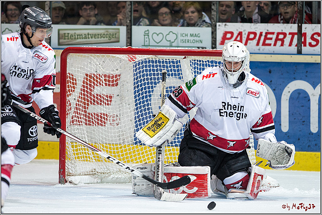 DEL, Iserlohn Roosters - Koelner Haie , 17.02.2017